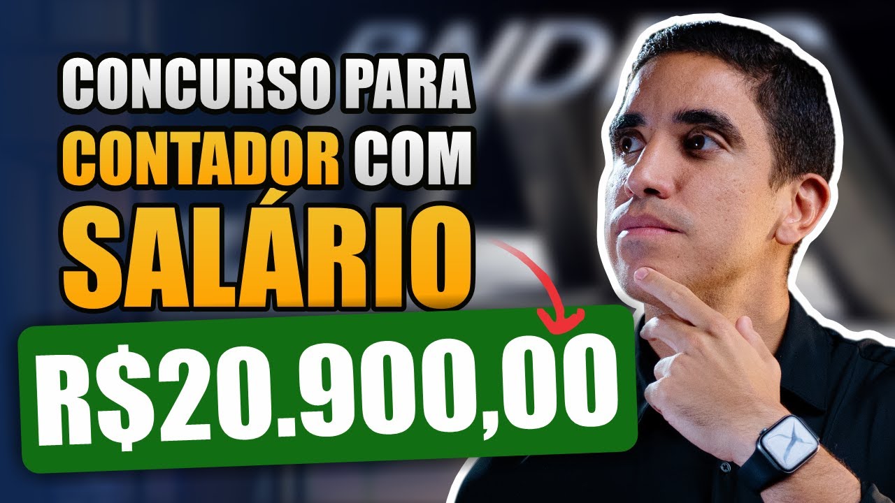 CONCURSO DO BNDES PARA CONTADOR: SALÁRIO INICIAL DE R$ 20.900,00 (NÃO PRECISA EXPERIÊNCIA)