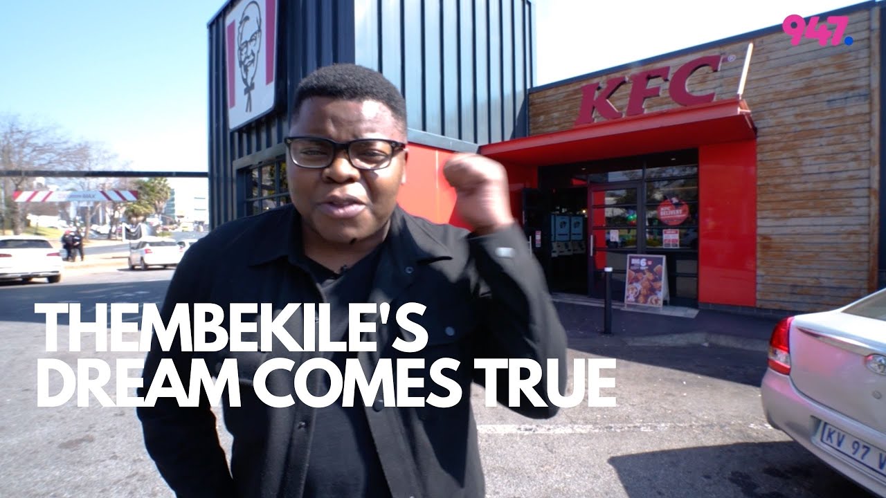 Thembekile's dream comes true.. Working at KFC
