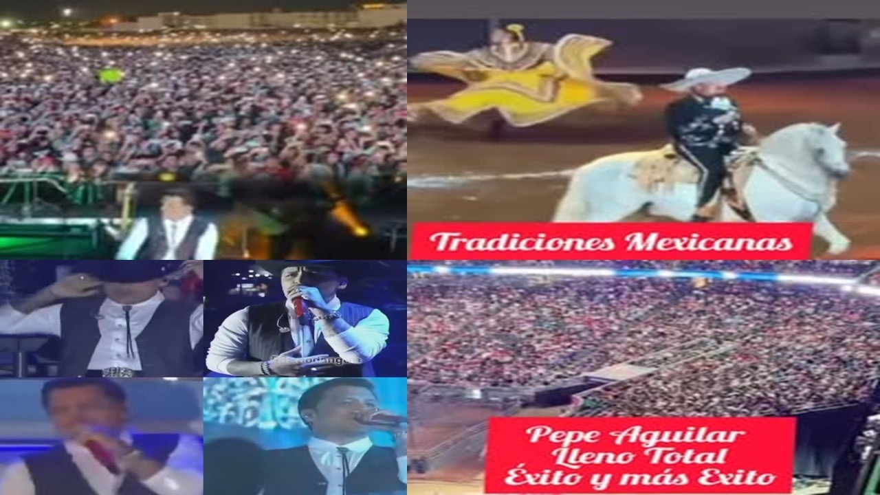 CRISTIAN NODAL Y PEPE AGUILAR PURO TALENTO MEXICANO #pepeaguilar#angelaaguilar#cristiannodal