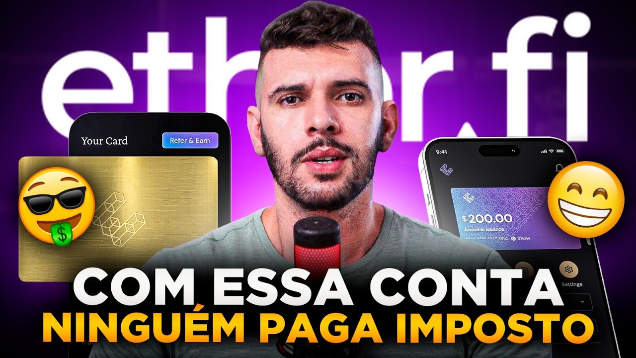 ETHER.FI: COMO FUNCIONA a CONTA CRIPTO com CART&Atilde;O INTERNACIONAL (Sem IOF) | EtherFi Vale a Pena?