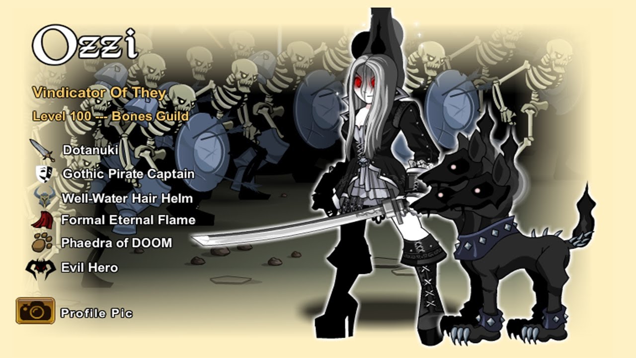 AQW Cool Character Pages 91