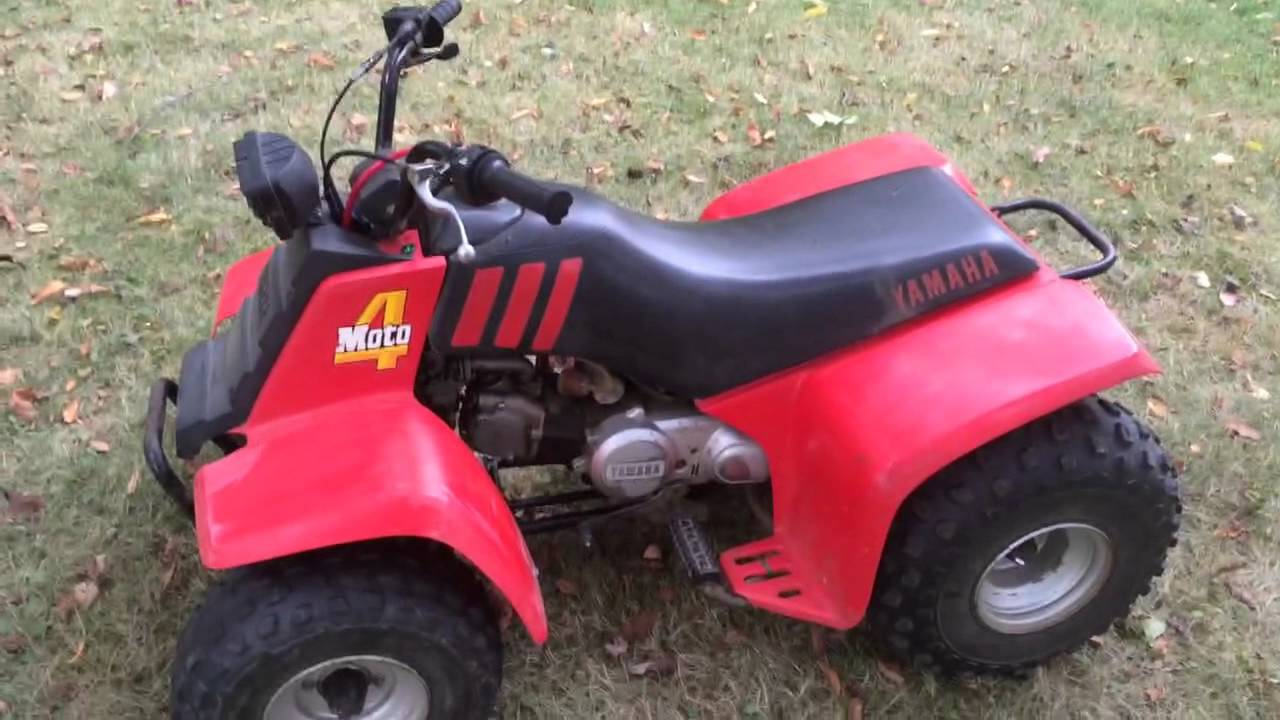 100 Dollar Craigslist Find Yamaha Moto 4 80 Finished