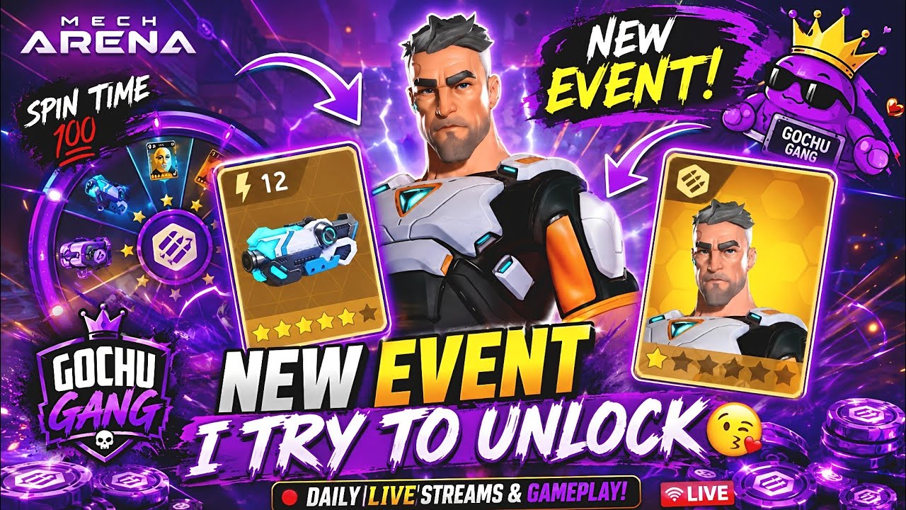 New crazy weapon and major 😛 my luck 😘🤞 Mech Arena Gochu Gochu