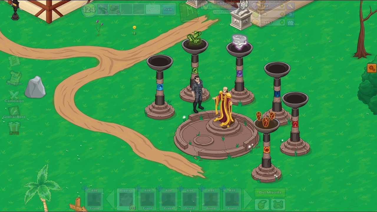 Miscrits: World of Creatures Defeated Nature,Earth,Wind Elementums