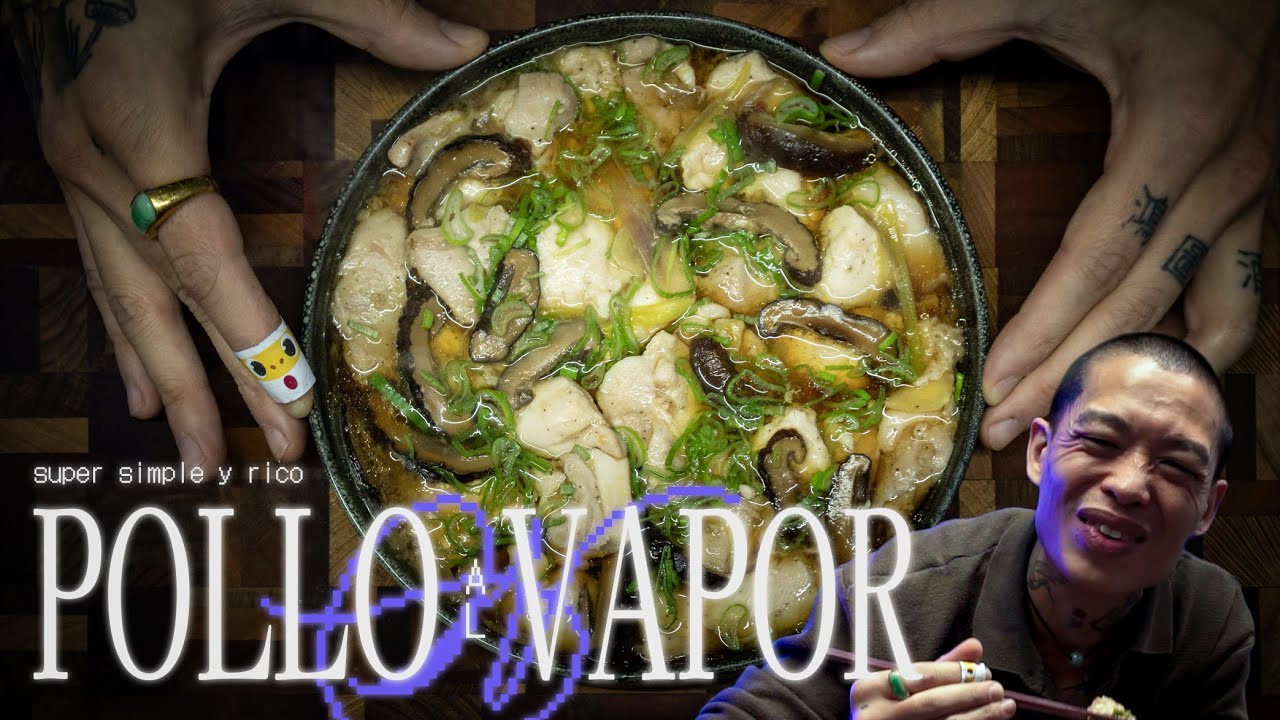 COMO HACER POLLO AL VAPOR
