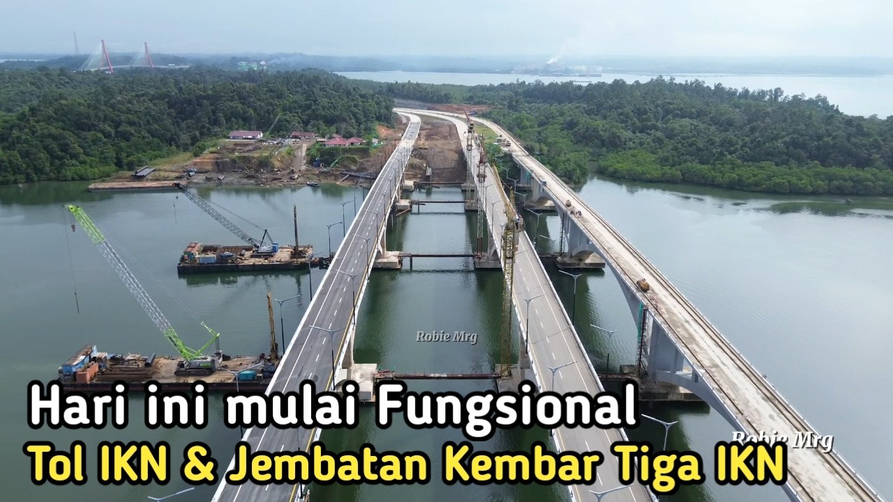 Hari Ini Tol IKN Dan Jembatan Pulau Balang Mulai Fungsional Untuk Arus Mudik Lebaran