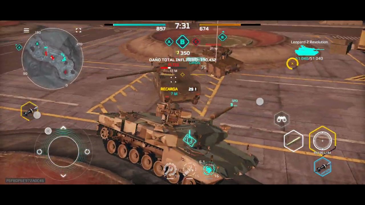 Leopard 2 revolución MWT Tank battles