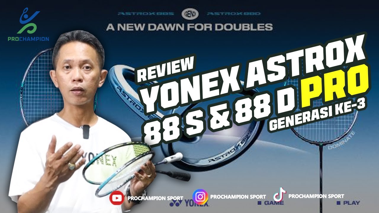 [ОБЗОР] Yonex ASTROX 88D и 88S PRO Series 3-го поколения || Обязательная вещь, друг!!