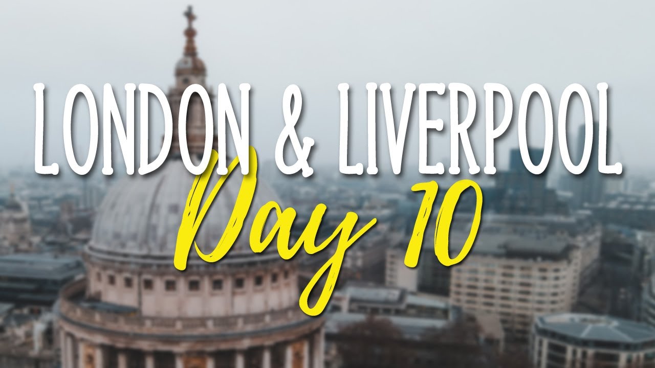 London & Liverpool Travel Vlog Day 10 - St Paul's Cathedral
