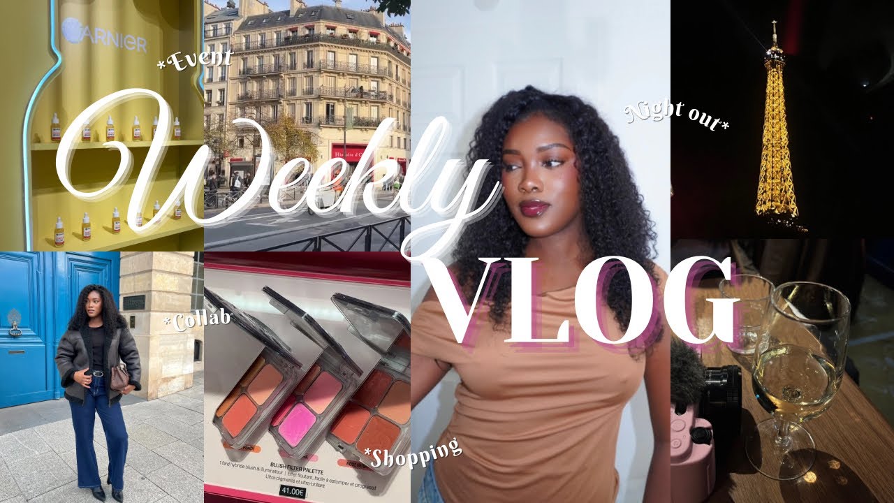 UNE SEMAINE À PARIS 💗✨ : Event, création de contenu, night out & collab 