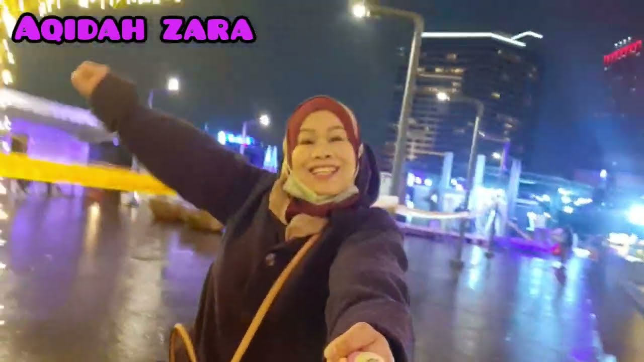 vlog menikmati keindahan lampu di sekitar gedung 101 di taipei taiwan