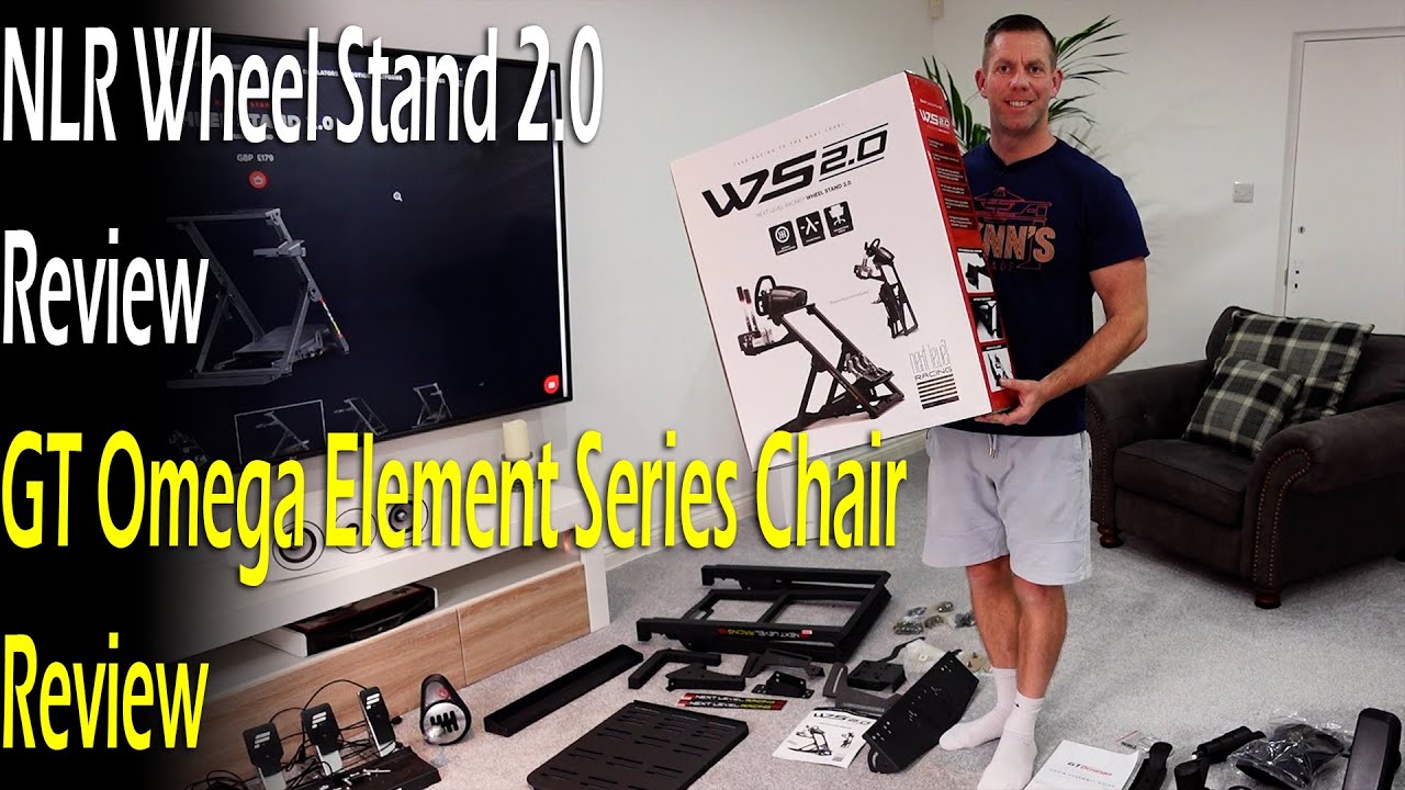 Next Level Racing Wheel Stand 2.0 & GT Omega Element Series Chair Review!