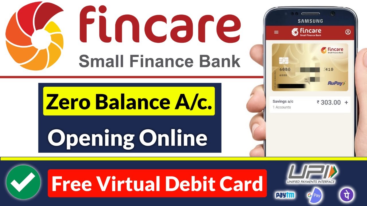 Fincare Bank Account Opening 2023 || Fincare Bank Zero Balance Account Opening Online
