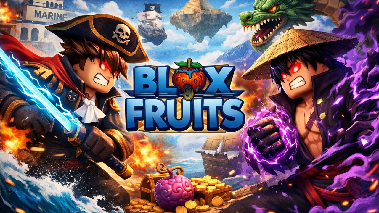 Ik speel blox fruit van het begin met mijn vriend 