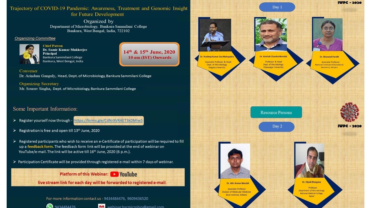 Webinar Day -I  (14.06.20)