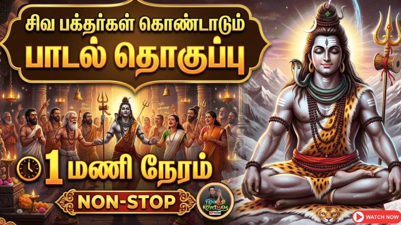 மனதை உருக்கும் ஆதிசிவன் பாடல்கள் | 1 Hour Non-Stop Lord Shiva New Devotional Songs Tamil