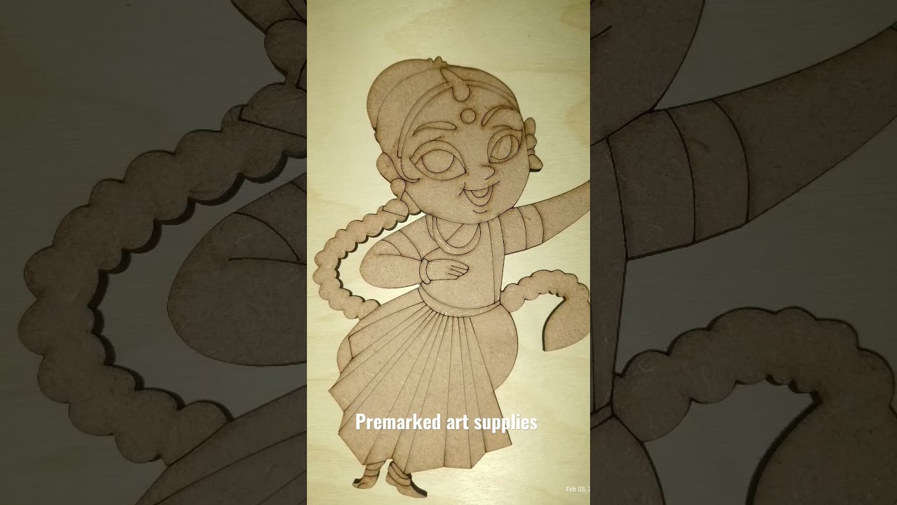 premarked wooden art supplies