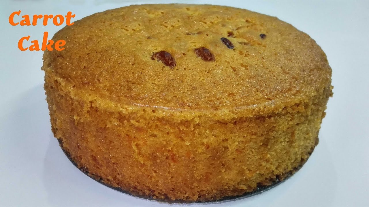 Carrot Cake Recipe || Moist and Easy Carrot Cake in Pressure Cooker