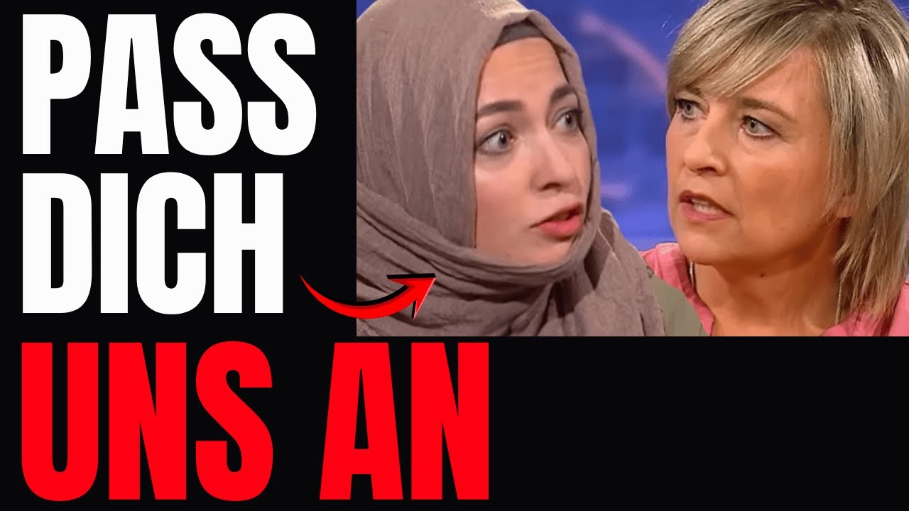 Pl&ouml;tzlich wird es selbst Moderatorin zu bunt! - ,,Wer herkommt, muss sich anpassen!