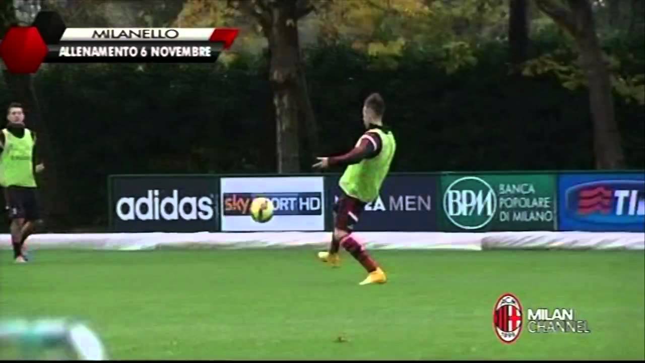 Milanello Allenamento 06-11-2014