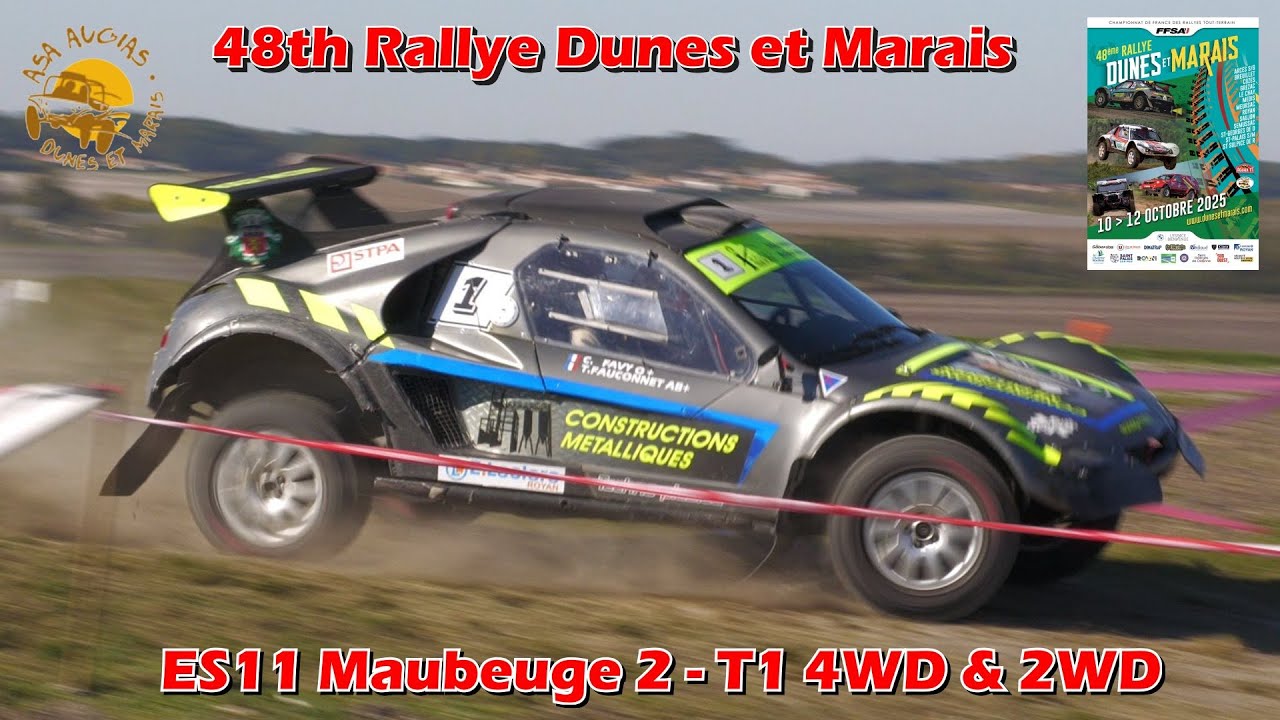 Rallye Dunes & Marais 2025 - ES11 Maubeuge 2 - T1 4WD & 2WD