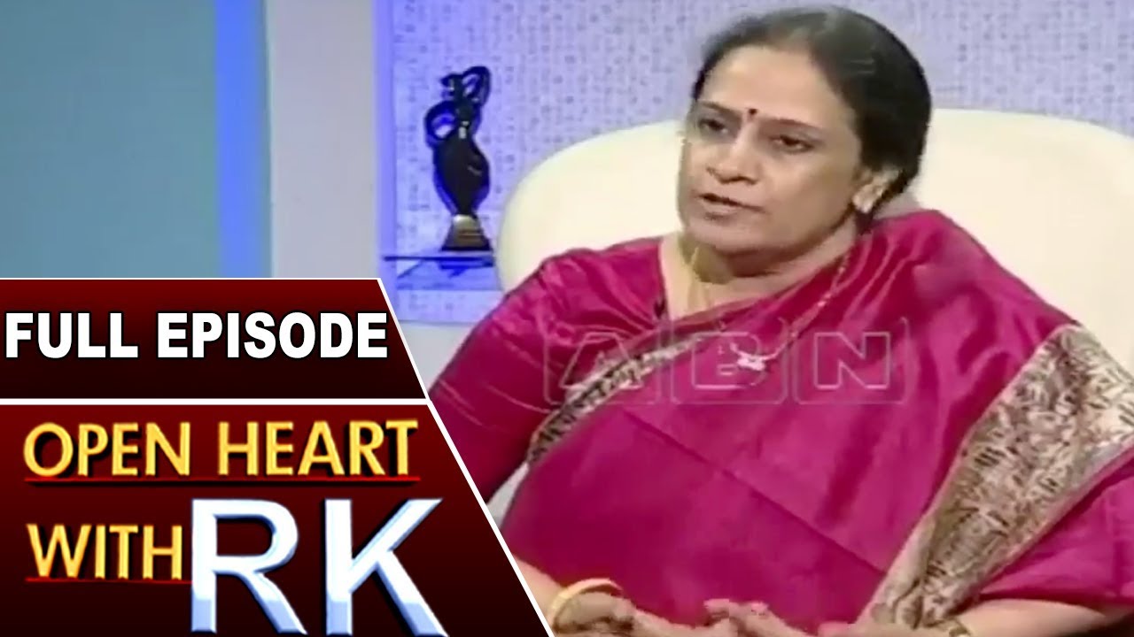 Singer SP Sailaja Open Heart With RK | Full Episode | ABN Telugu