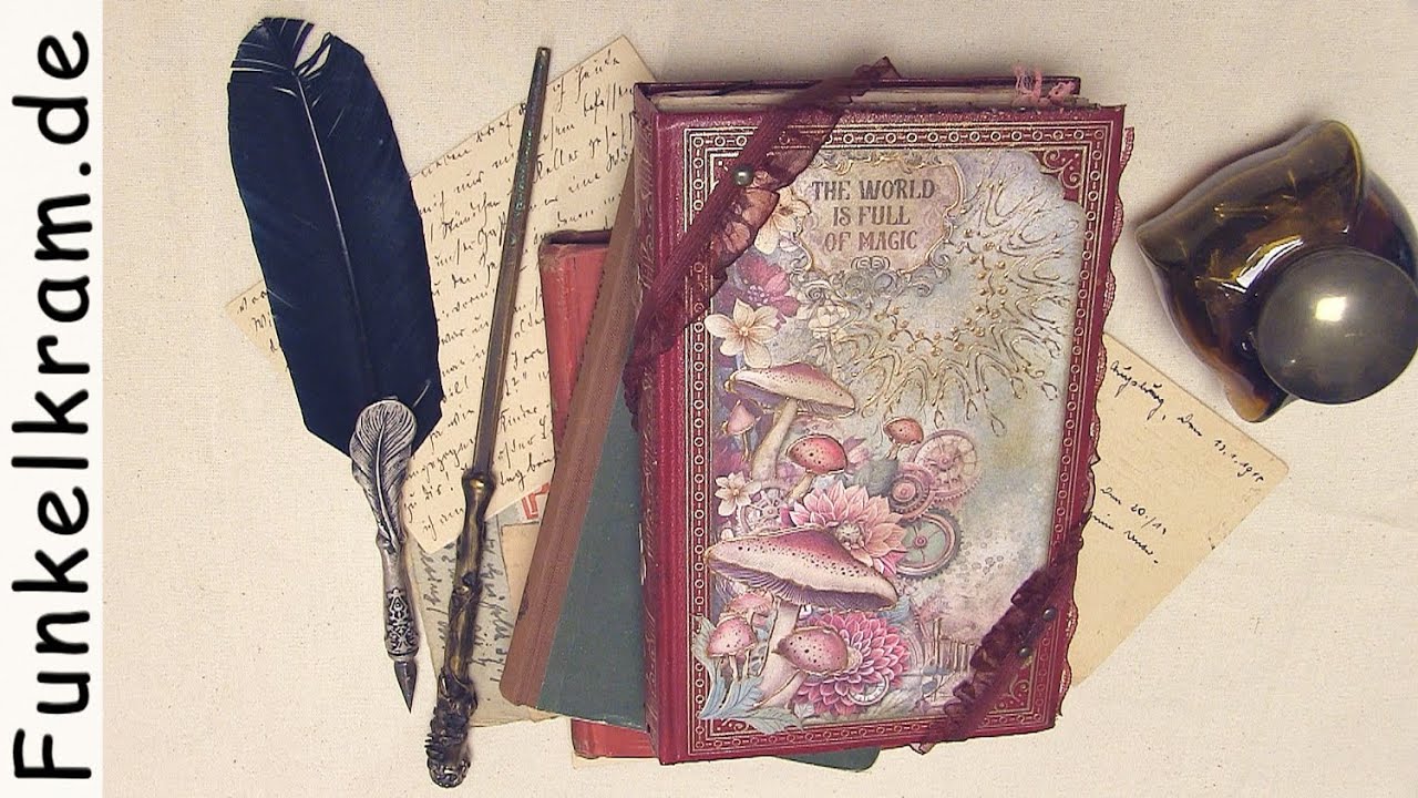 JunkJournal Master of Magic Flipthrough Stamperia