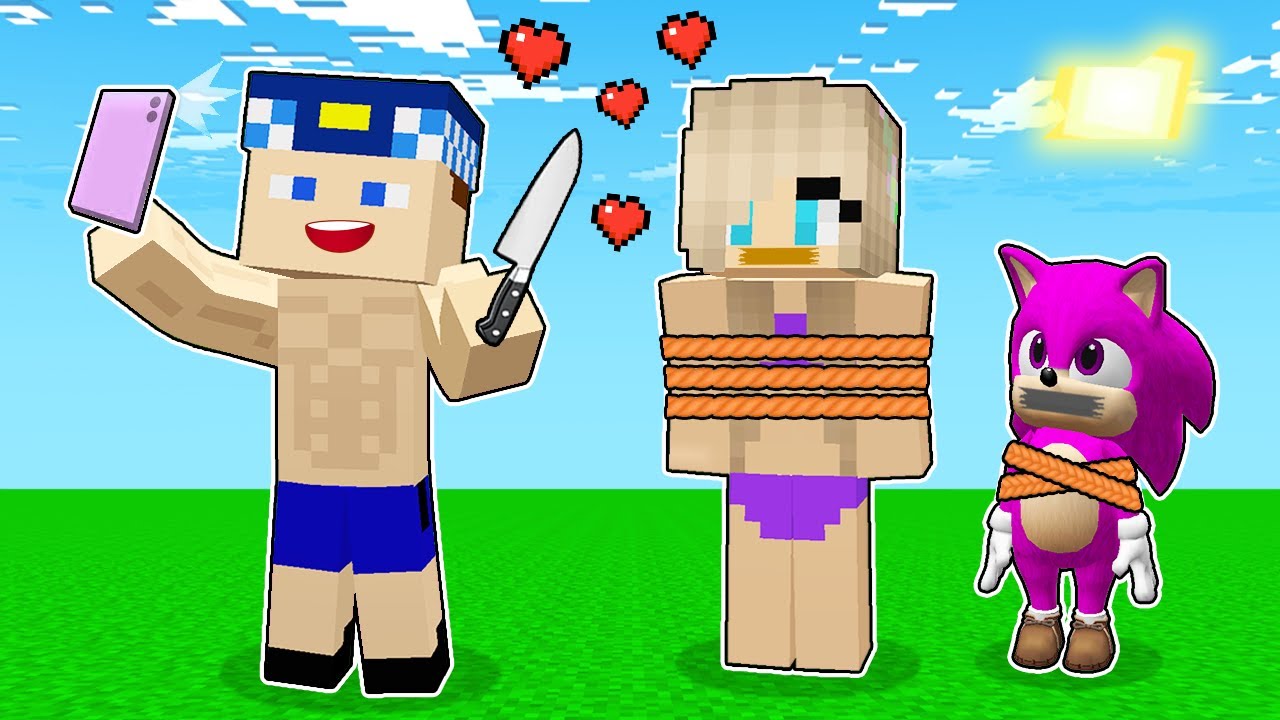 ERKEK HAYRANIM BİZİ KAÇIRDI! -Minecraft