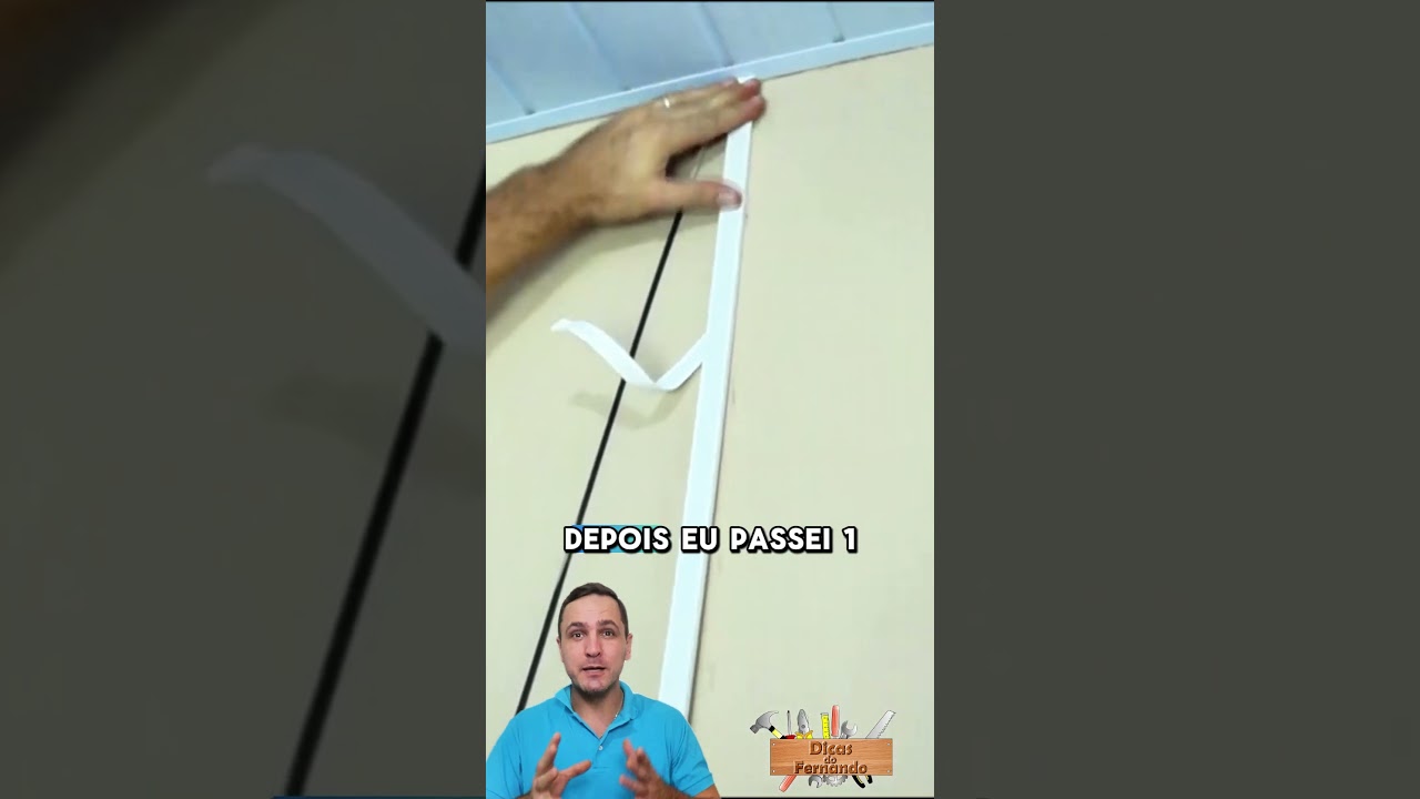Como Esconder Fios da Parede por Menos de R$10! Dicas do Fernando