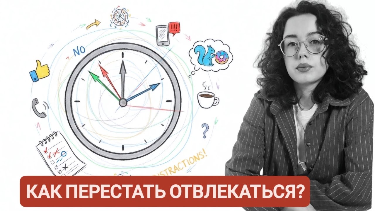 КАК ПЕРЕСТАТЬ ОТВЛЕКАТЬСЯ?