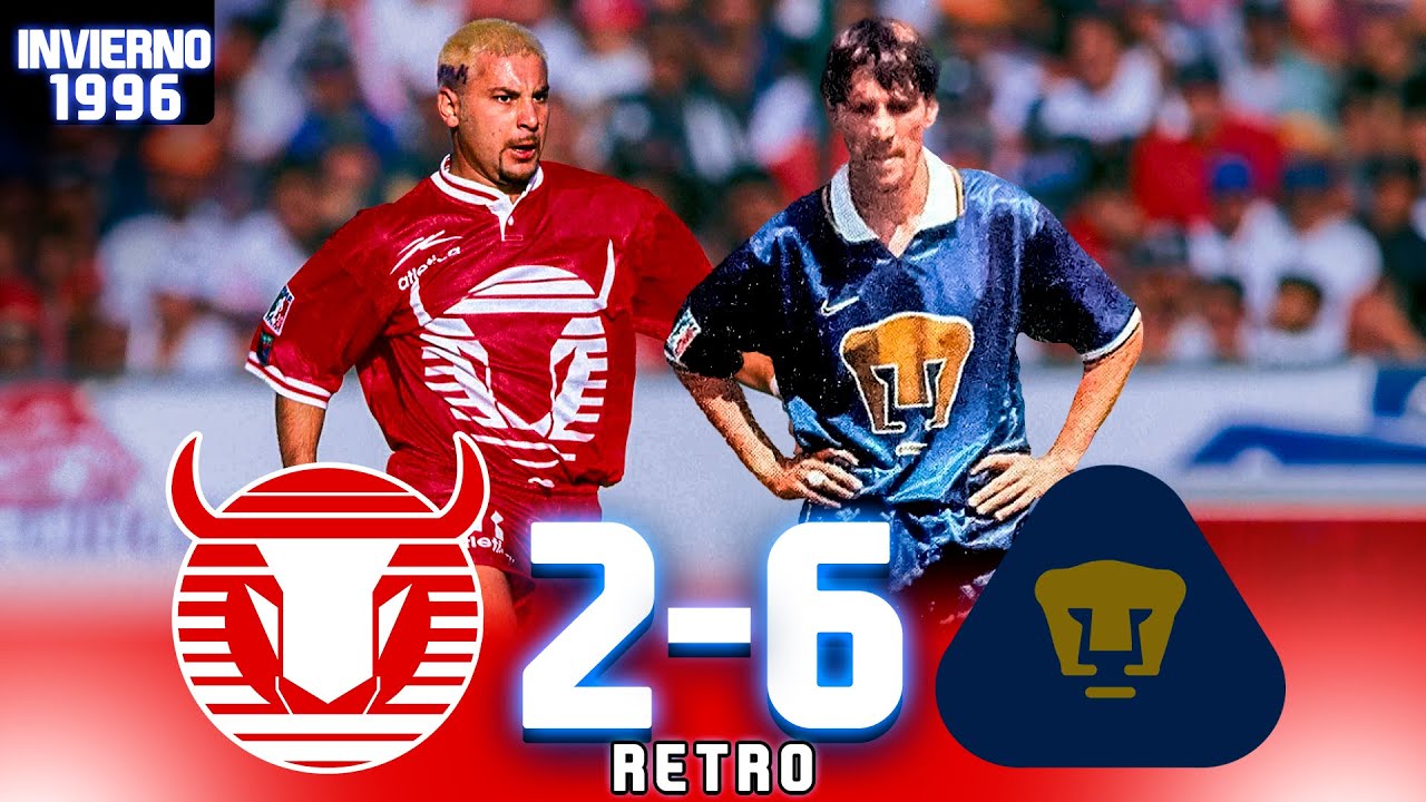 Los Pumas PISOTEARON 2-6 a Toros Neza 😱 Jornada 13 - Invierno 1996