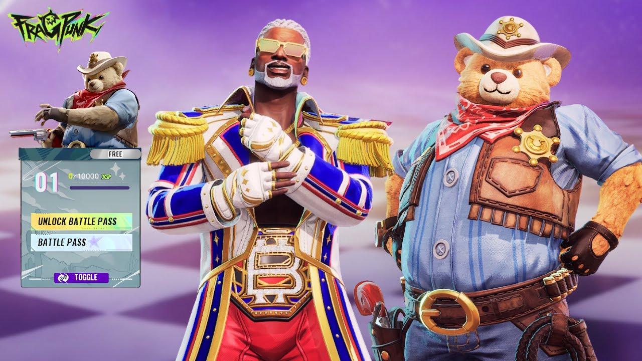 Trusted Sheriff Season 4 Chapter 1 Battlepass Showcase | FragPunk