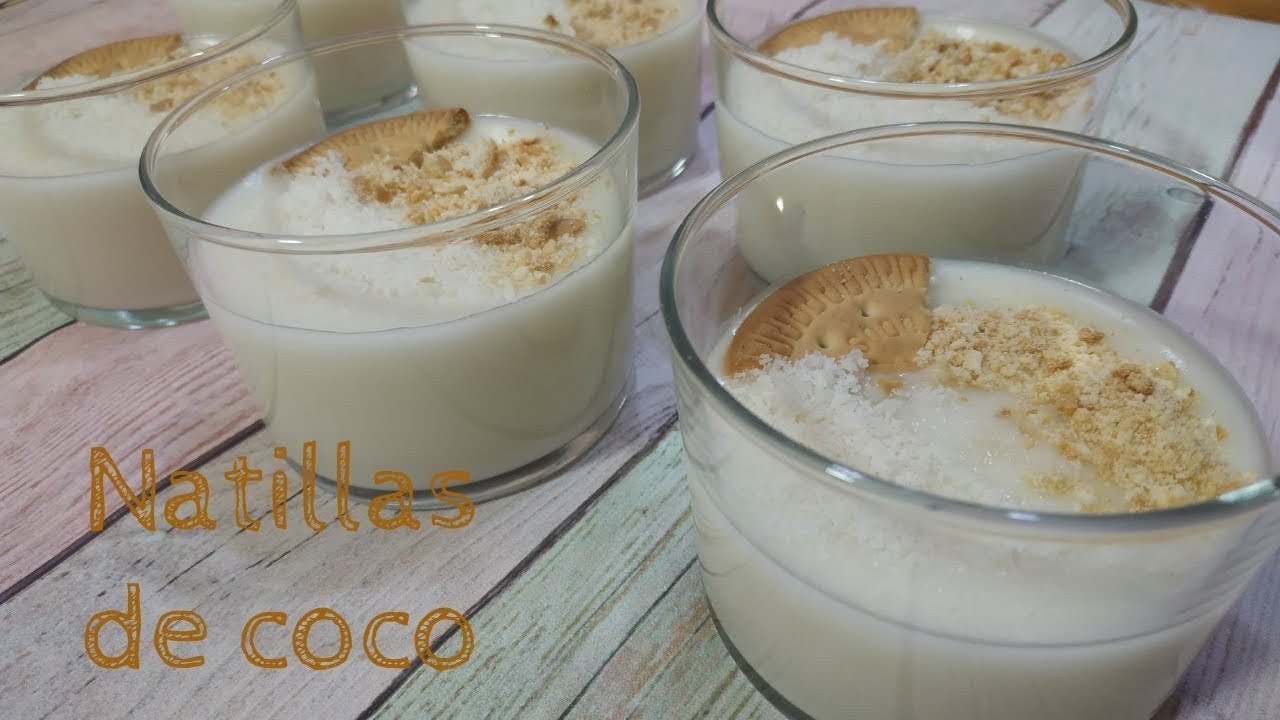 NATILLAS DE COCO | RECETA PASO A PASO CON MAMBO¡¡¡