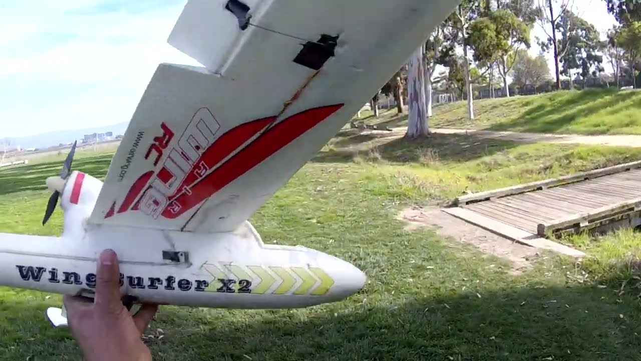 Mayhem at Baylands Park w/WingSurfer staying low to the ground! #low #training #education #rcplane