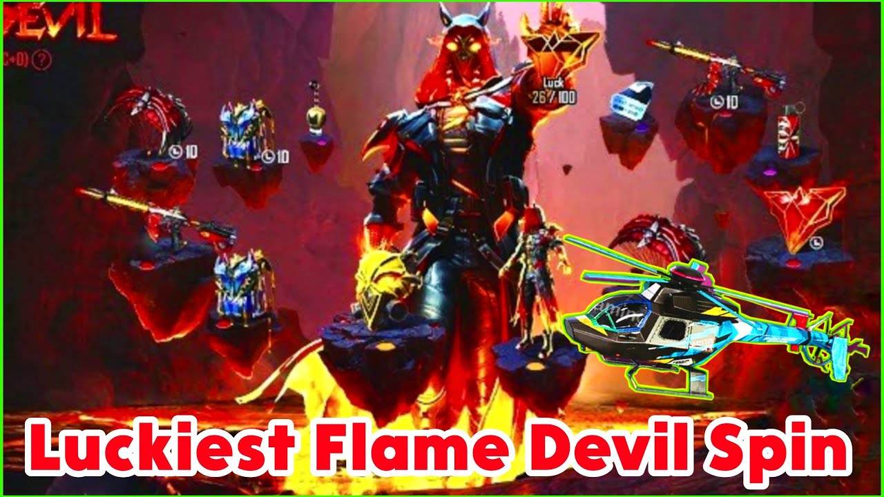 Flame Devil Flight✈️ spin 😍| Luckiest spin got Flame dress  😎