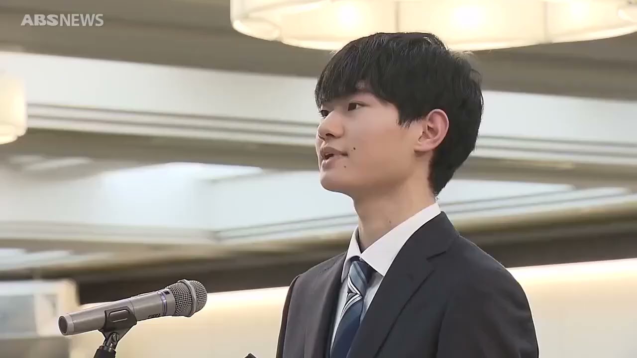 秋田市で合同入社式「地元を愛し紡いでいく！」