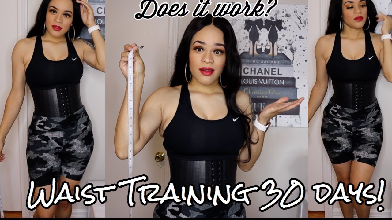 WAIST TRAINING FOR 30 DAYS! DOES IT WORK???