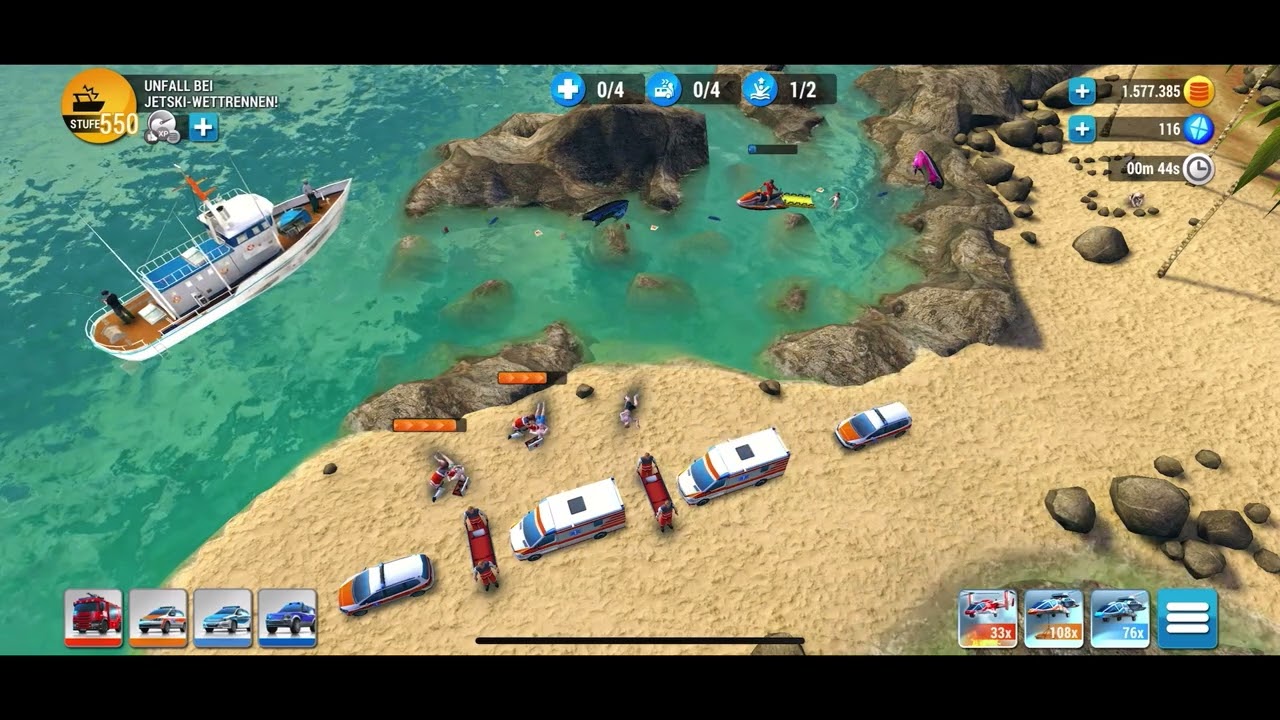 EMERGENCY HQ #626 - Unfall bei Jetski Wettrennen