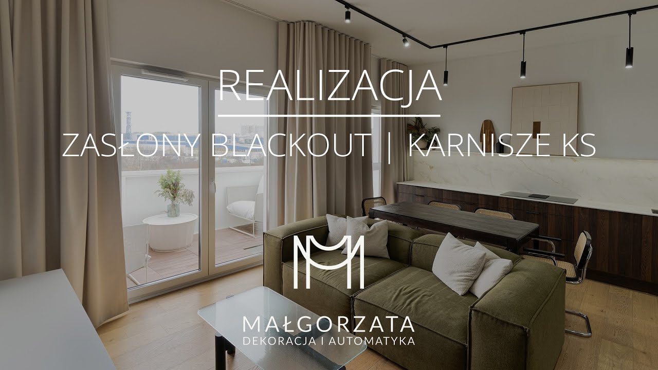 Zasłony Blackout, Zasłony WAVE, Karnisze KS - Realizacja #6