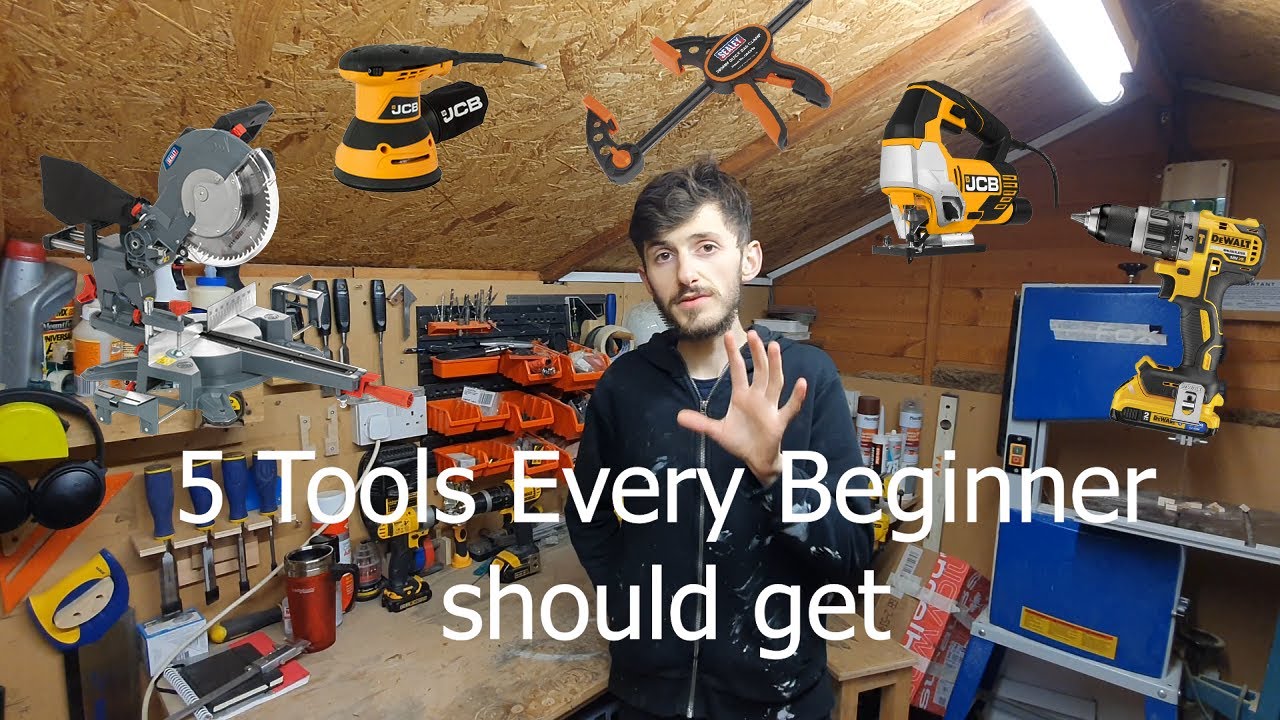 5 Tools Every Beginner Should Get | DIY Simplified EP.1