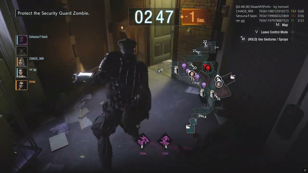 Resident Evil Resistance running gag