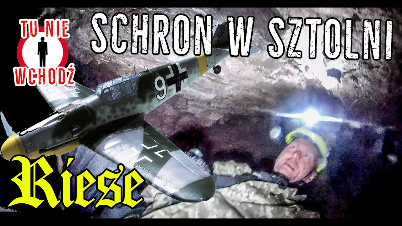 RIESE - Rewelacyjny schron w Głuszycy. Bali się bombardowania - zbudowali schron ze sztolni