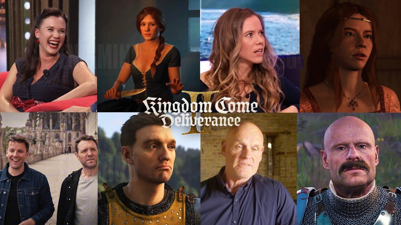 Kingdom Come Deliverance 2 All Characters in Real Life & Face Models