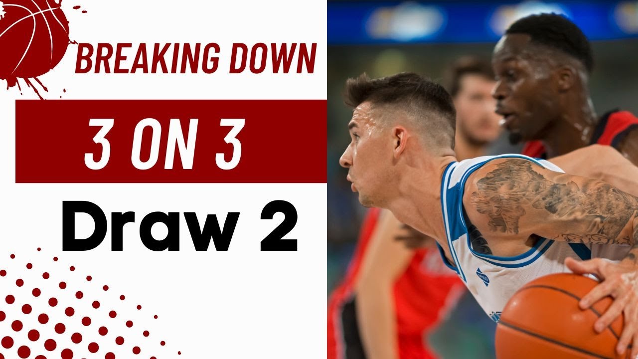 How to Draw 2 and make plays in 3 on 3