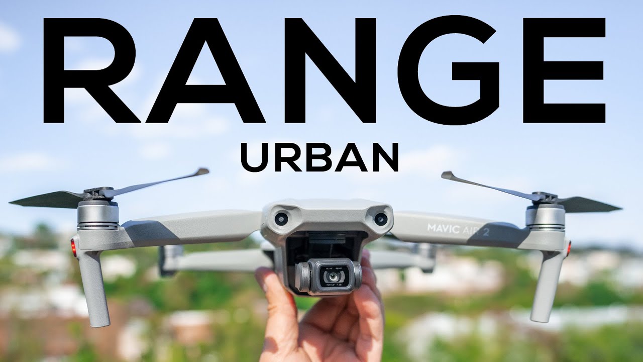 Тест на дальность полета и помехи DJI Mavic Air 2 в городских условиях (по сравнению с Mavic 2)