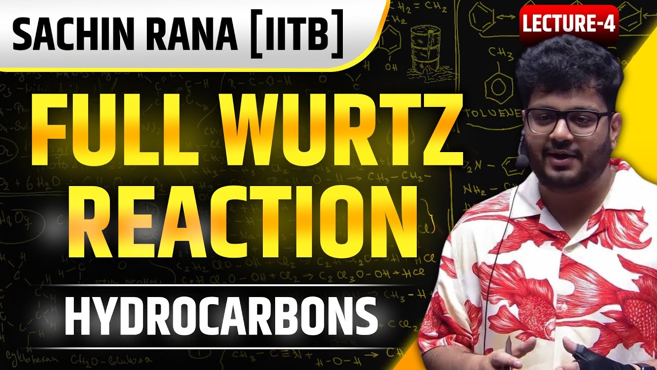 ⭐️Wurtz Reaction | Aliphatic Hydrocarbons | JEE Main, Advanced, NEET