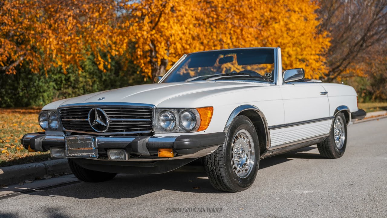 1977 Mercedes-Benz 450 SL Walk-around Video