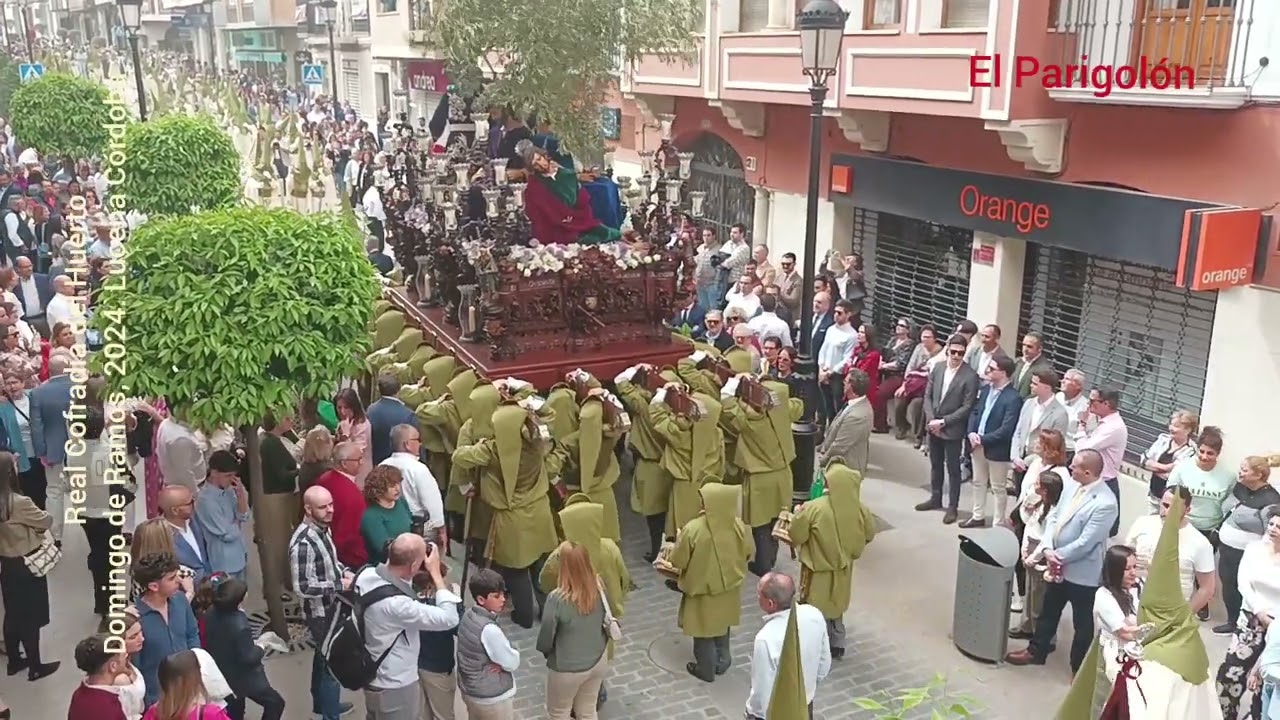 2024, DOMINGO DE RAMOS, 24 de marzo. Real Cofrad&iacute;a del Huerto. Lucena, C&oacute;rdoba.