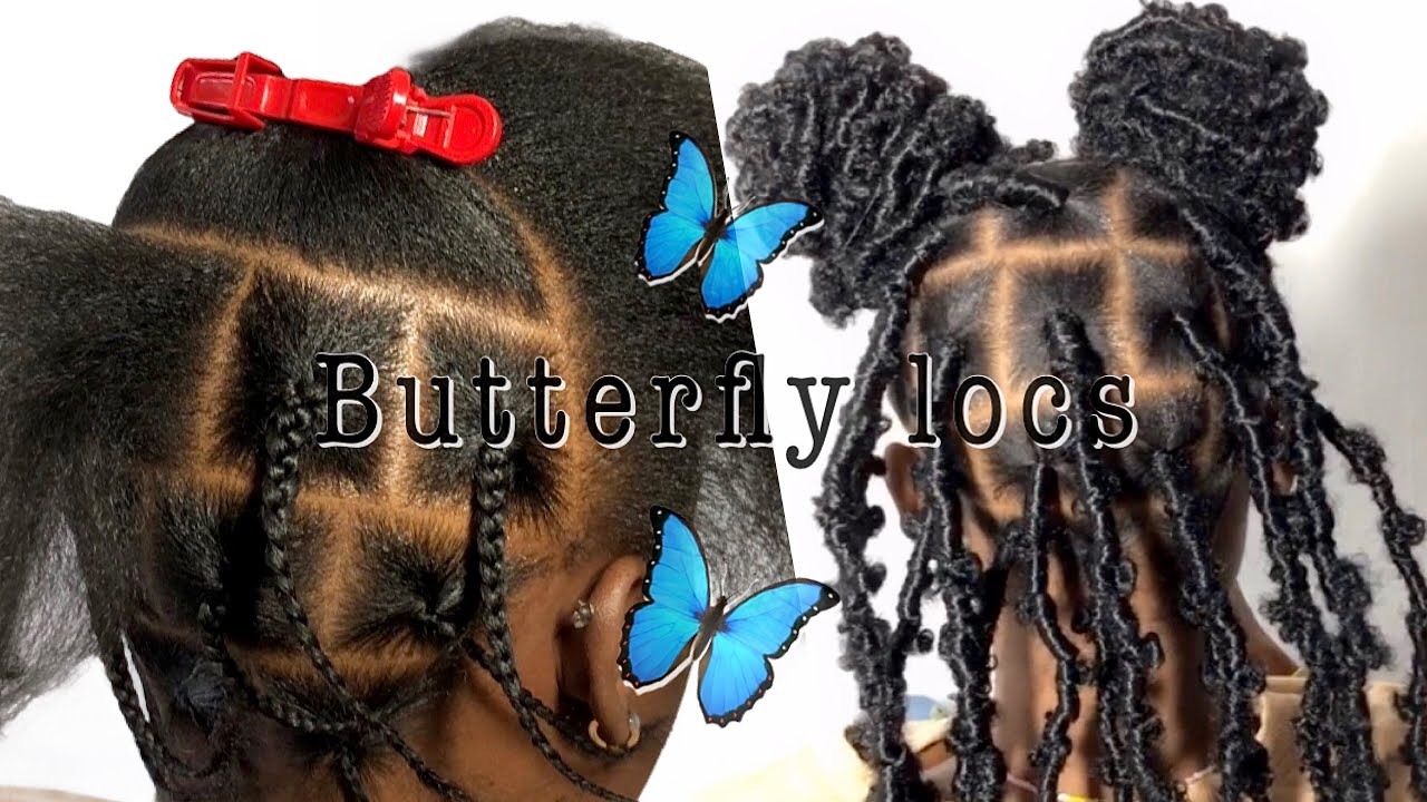 Butterfly locs how to grip and braid in few hours Guess Girl @JANEILHAIRCOLLECTION