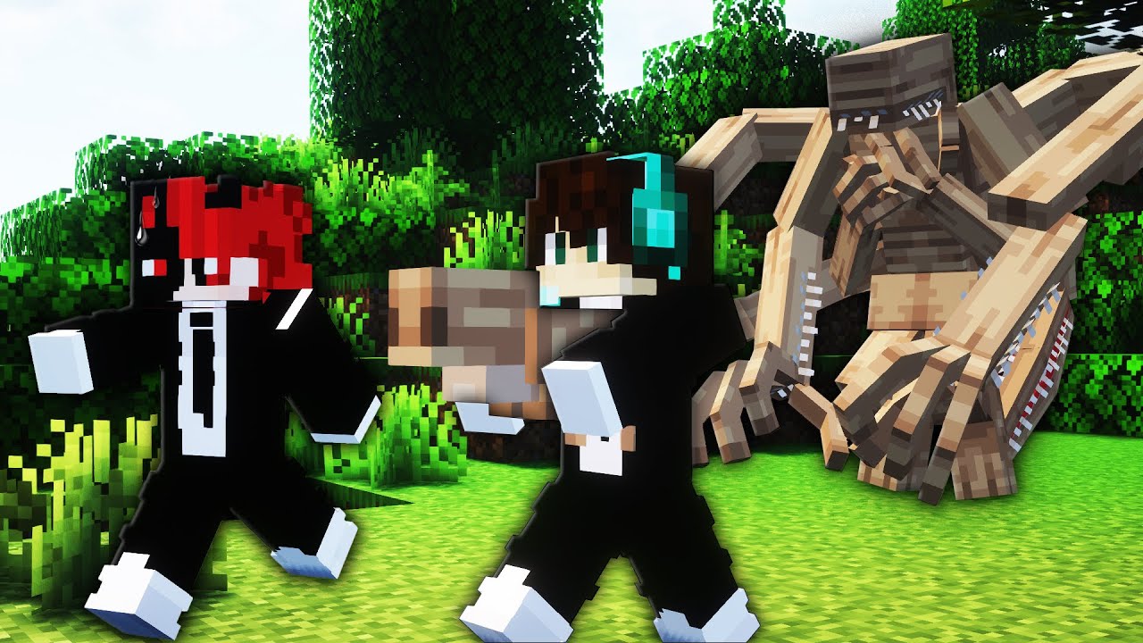 Minecraft Players Simulate Escaping an Evolved Mob | The Ravenous |
